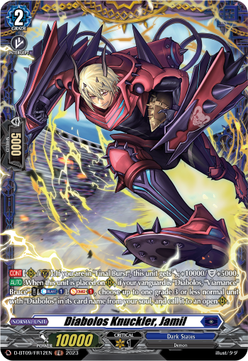 D-BT09/FR12EN Diabolos Knuckler, Jamil FR