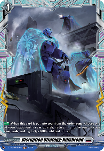 D-BT09/FR24EN Disruption Strategy: Killshroud FR