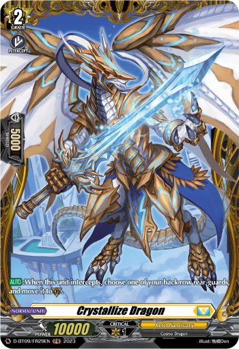 D-BT09/FR29EN Crystallize Dragon FR