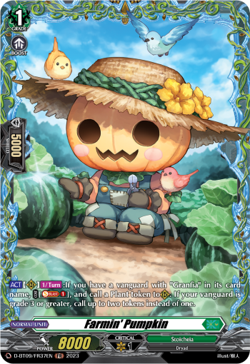 D-BT09/FR37EN Farmin' Pumpkin FR