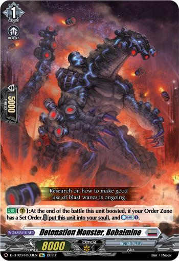 D-BT09/Re03EN Detonation Monster, Bobalmine Re