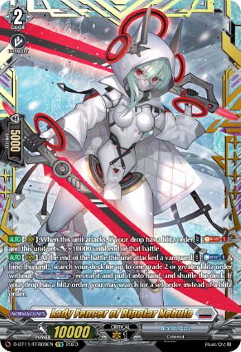D-BT11/FFR09EN Lady Fencer of Bipolar Nebula FFR
