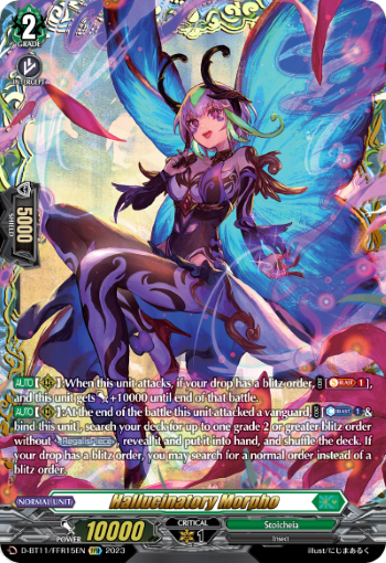 D-BT11/FFR15EN Hallucinatory Morpho FFR
