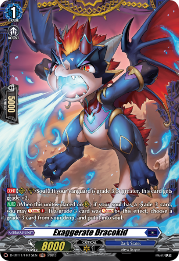 D-BT11/FR15EN Exaggerate Dracokid FR