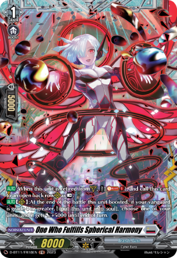 D-BT11/FR18EN One Who Fulfills Spherical Harmony FR