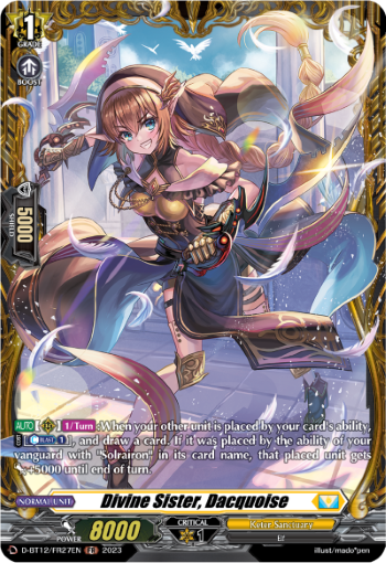D-BT12/FR27EN Divine Sister, Dacquoise FR