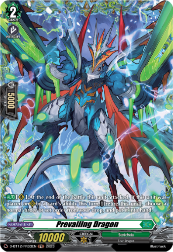 D-BT12/FR33EN Prevailing Dragon FR