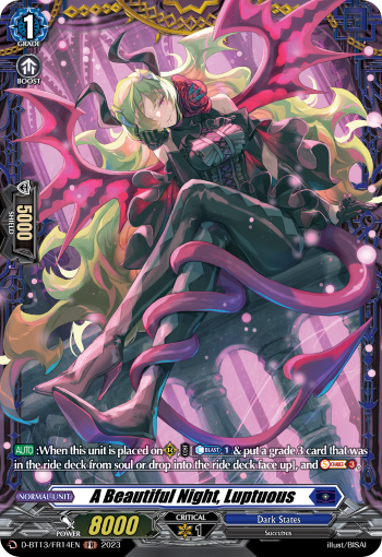 D-BT13/FR14EN A Beautiful Night, Luptuous FR