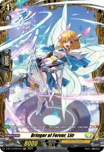 D-BT13/FR31EN Bringer of Fervor, Liir FR