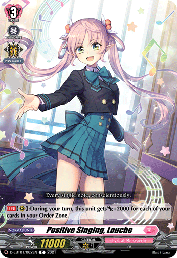 D-LBT01/062EN Positive Singing, Louche C