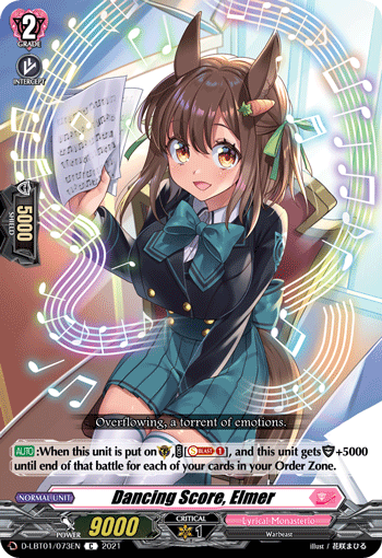 D-LBT01/073EN Dancing Score, Elmer C