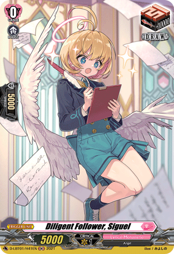 D-LBT01/H41EN Diligent Follower, Siguel H