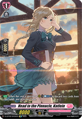 DLBT02/SP26EN Head to the Pinnacle, Katlein SP