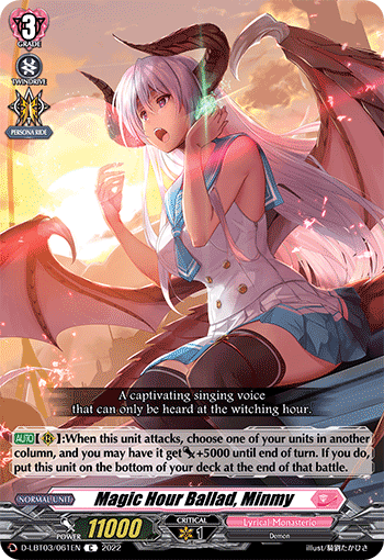 D-LBT03/061EN Magic Hour Ballad, Minmy C