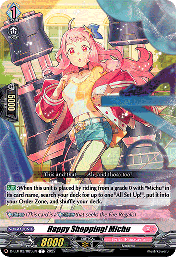 D-LBT03/085EN Happy Shopping! Michu C