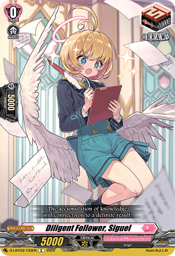 D-LBT03/103EN Diligent Follower, Siguel C
