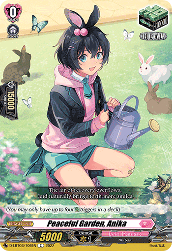 D-LBT03/106EN Peaceful Garden, Anika C