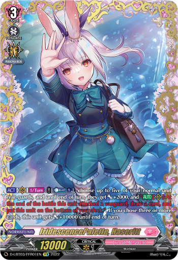 D-LBT03/FFR01EN IridescencePalette, Haseritt FFR