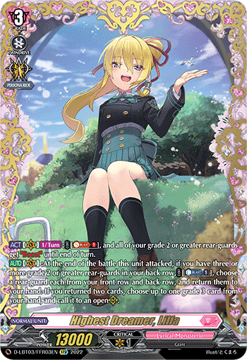 D-LBT03/FFR03EN Highest Dreamer, Lilfa FFR