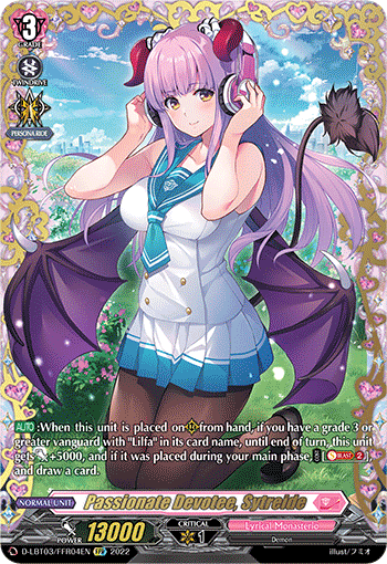 D-LBT03/FFR04EN Passionate Devotee, Sytreide FFR