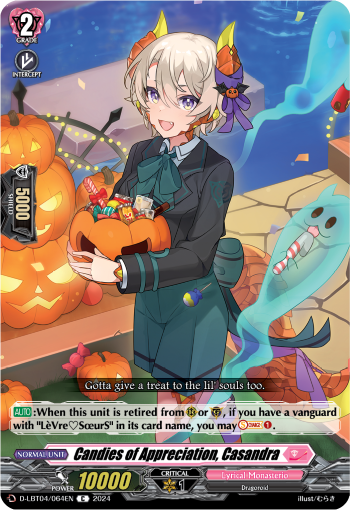 D-LBT04/64EN Candies of Appreciation, Casandra C