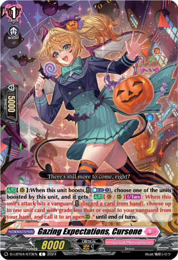 D-LBT04/73EN Gazing Expectations, Cursone C