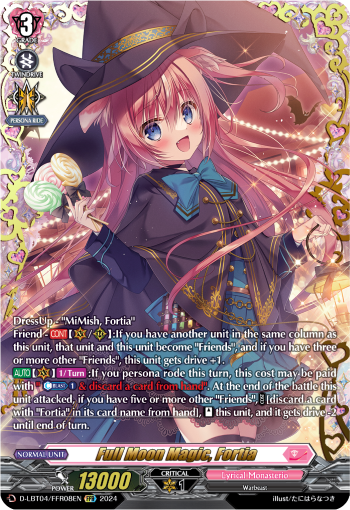 D-LBT04/FFR08EN Full Moon Magic, Fortia FFR