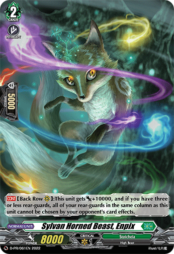 D-PR/061EN Sylvan Horned Beast, Enpix PR (Foil)