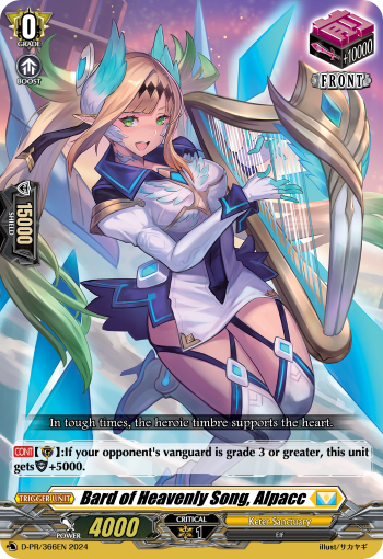 D-PR/366EN Bard of Heavenly Song, Alpacc PR