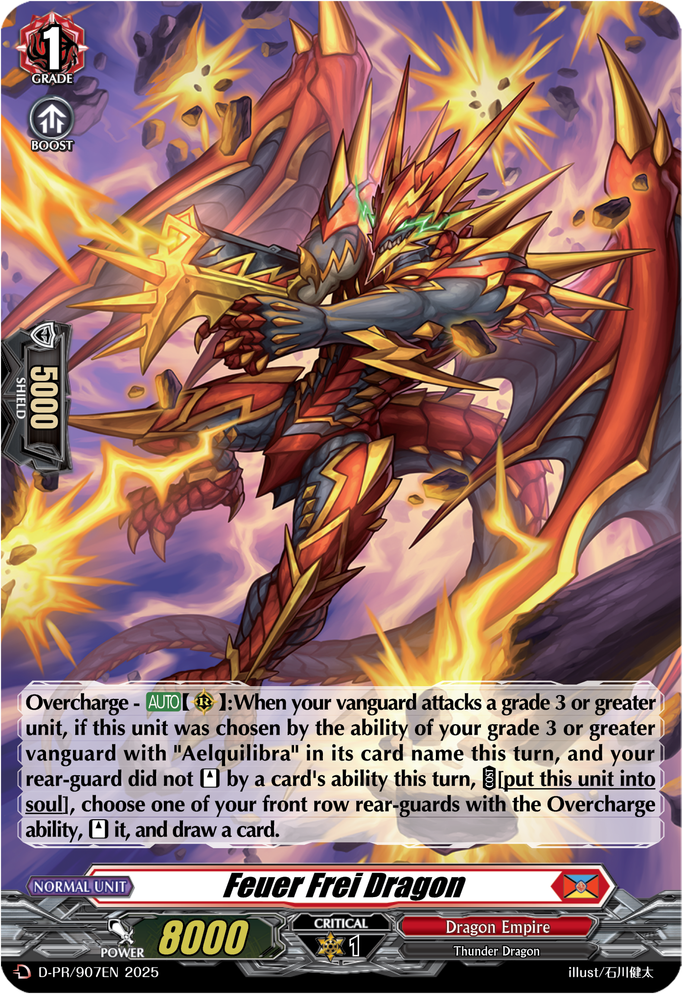 D-PR/907EN Feuer Frei Dragon PR (Foil)