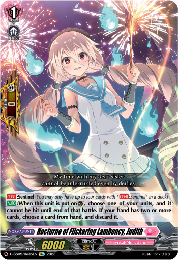 D-SS05/Re35EN Nocturne of Flickering Lambency, Judith Re