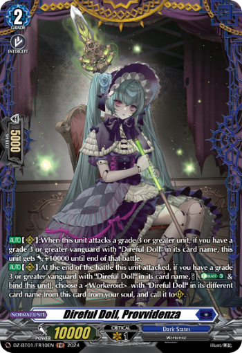 DZ-BT01/FR10EN Direful Doll, Provvidenza FR