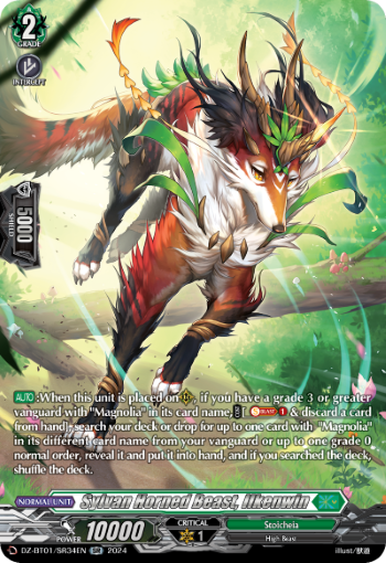DZ-BT01/SR34EN Sylvan Horned Beast, Ilkenwin SR