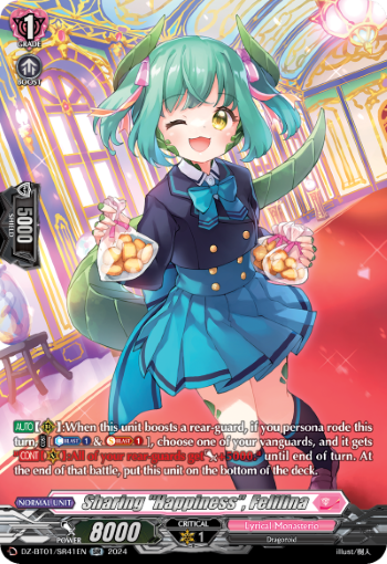 DZ-BT01/SR41EN Sharing "Happiness", Felilina SR