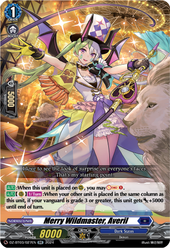 DZ-BT03/027EN Merry Wildmaster, Avril RR DZBT03