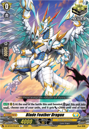 DZ-BT03/053EN Blade Feather Dragon R+ DZBT03