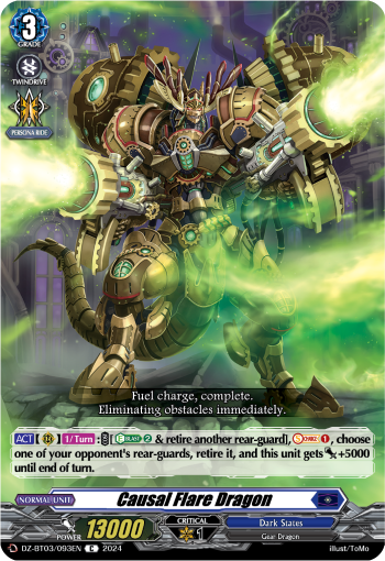 DZ-BT03/093EN Causal Flare Dragon C DZBT03