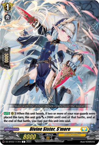 DZ-BT03/117EN Divine Sister, S'more C DZBT03