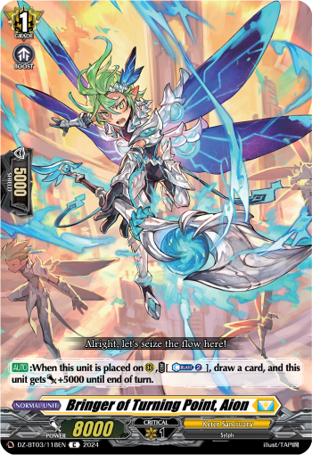 DZ-BT03/118EN Bringer of Turning Point, Aion C DZBT03