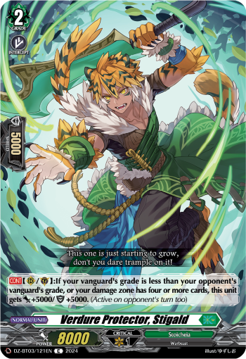 DZ-BT03/121EN Verdure Protector, Stigald C DZBT03