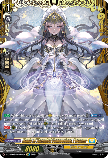 DZ-BT03/FFR15EN Magic of Threaded Connections, Peraram FFR DZBT03