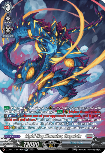 DZ-BT03/SR19EN Light Ray Monster, Rayviris SR