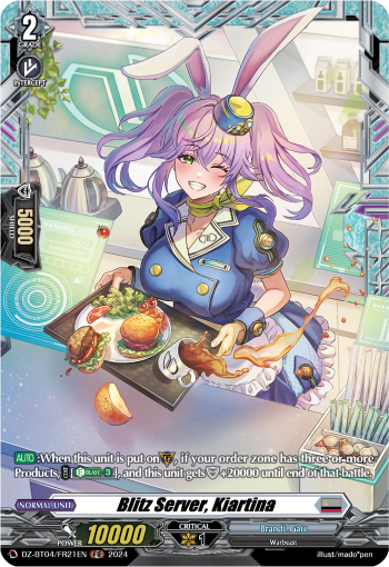 DZ-BT04/FR21EN Blitz Server, Kiartina FR