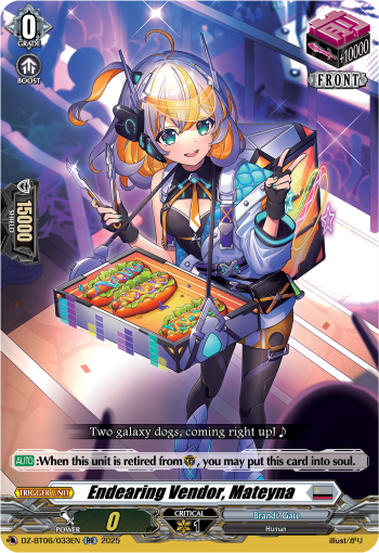 DZ-BT06/033EN Endearing Vendor, Mateyna RR