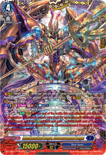 DZ-BT06/FFR04EN Interdimensional Dragon, Chronoscommand Dragon FFR