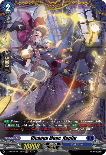 DZ-BT06/FR15EN Cleanup Mage, Nuplip FR