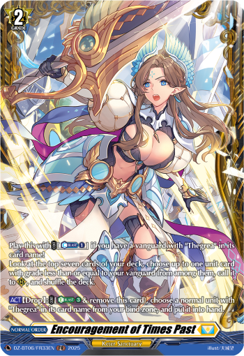 DZ-BT06/FR33EN Encouragement of Times Past FR