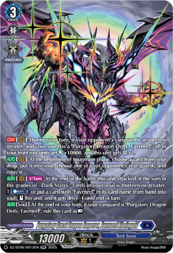 DZ-BT06/SR12EN Purgatory Great Dragon Emperor, Favrneel Rheingold SR