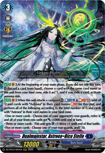 DZ-BT07/004EN Dualmajestar, Astroea=Bico Stella RRR