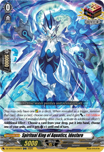 DZ-BT07/028EN Spiritual King of Aquatics, Idosfaro ORR